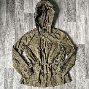 Forever 21 Lightweight Army Green Jacket